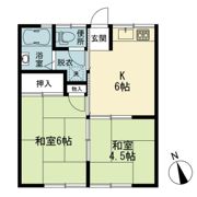 ハイム青木の間取り画像