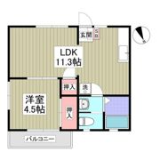 パークハイツ安西Iの間取り画像