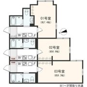 アザーレ・プラネ湘南台の間取り画像