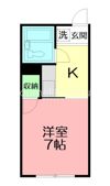 ビューハイツの間取り画像
