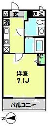 ルクソールの間取り画像