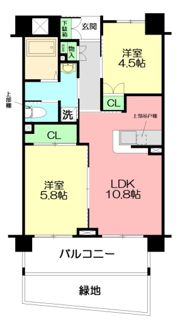 パノラマ南鴨宮の間取り画像