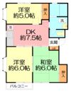 ハイツグリーンヒルの間取り画像