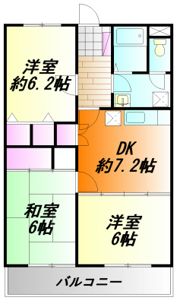 セレス岩原の間取り画像