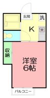 ハイツハーモニーIの間取り画像