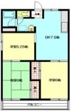 コーポ白山の間取り画像