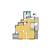 フラットヒル 2Fの間取り画像
