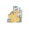 フラットヒル 2Fの間取り画像