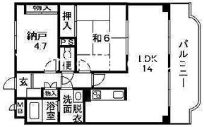 グランドゥール安藤の間取り画像