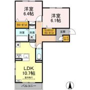 ティフブルー湘南 A棟の間取り画像