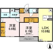 ティフブルー湘南 B棟の間取り画像