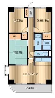 エスポワール ルーチェの間取り画像