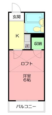 ピュアタウン落合の間取り画像