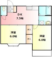 ドゥエルジョイの間取り画像