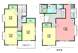 高田4丁目戸建の間取り画像