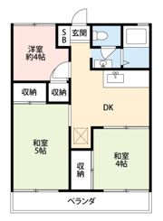 サンハイム（平塚）の間取り画像