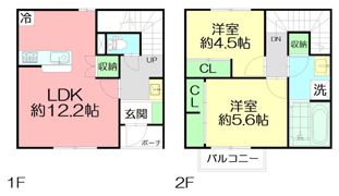 エクレールパティオの間取り画像