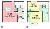 エクレールパティオの間取り画像