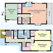 藤沢市湘南台 貸戸建の間取り画像