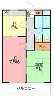 ルミネイトウの間取り画像