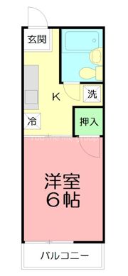 スカイパルC棟の間取り画像