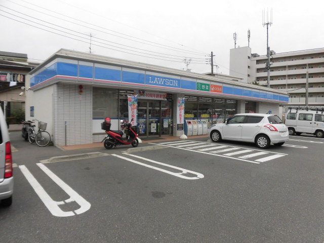 近くのローソン 栄上郷町店まで138m（徒歩2分）