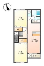 セレーノ・東栖の間取り画像