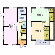 藤井テラスハウスの間取り画像