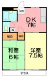シゲタコテージ共恵の間取り画像