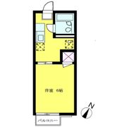 コーポレインボーの間取り画像