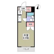 リュミエ本厚木の間取り画像