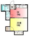 ルイシャトレ富士見Aの間取り画像