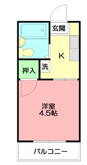 ベイルーム下倉田の間取り画像