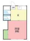 清水コーポ3の間取り画像