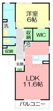 コンフォールの間取り画像