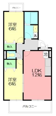 アルファタウン秦野新町 Bの間取り画像