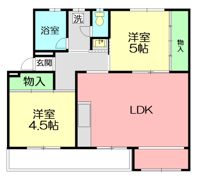 辻堂団地3－5号棟の間取り画像