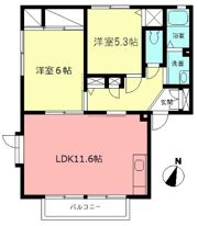 プランドールカーサAの間取り画像