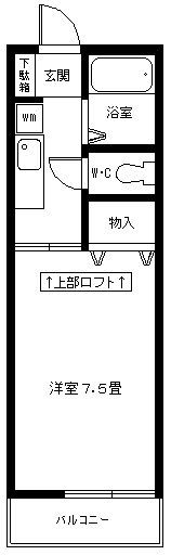 メゾン・ラ・ヴェールの間取り画像