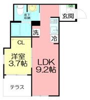 ラムフォーリア愛甲石田の間取り画像