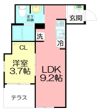 ラムフォーリア愛甲石田の間取り画像