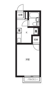 シティハイムNAVAの間取り画像