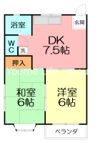 クレア大清水Bの間取り画像