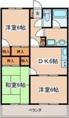 マンションふたみの間取り画像