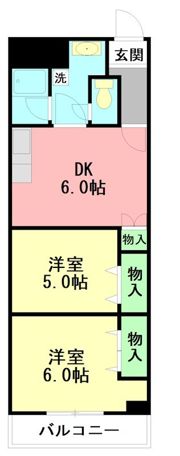 メゾンサンサーラの間取り画像