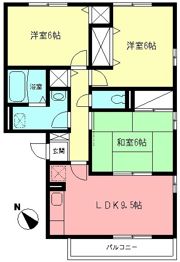 ソワメゾンIIの間取り画像