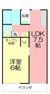 百奈ハイツの間取り画像