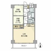 ライオンズガーデン平塚の間取り画像
