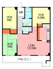 プライムガーデン湘南藤沢の間取り画像