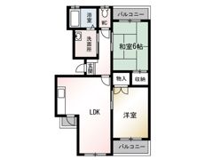 レジデンス欅の間取り画像